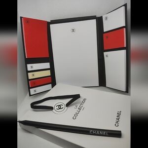 La Collection Logo Stationary Set with Black Pen And Band